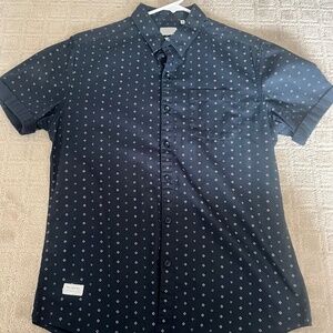 7 Diamonds Short Sleeve Button Up Shirt